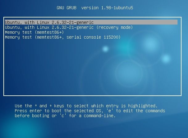 Восстановить boot record windows grub2